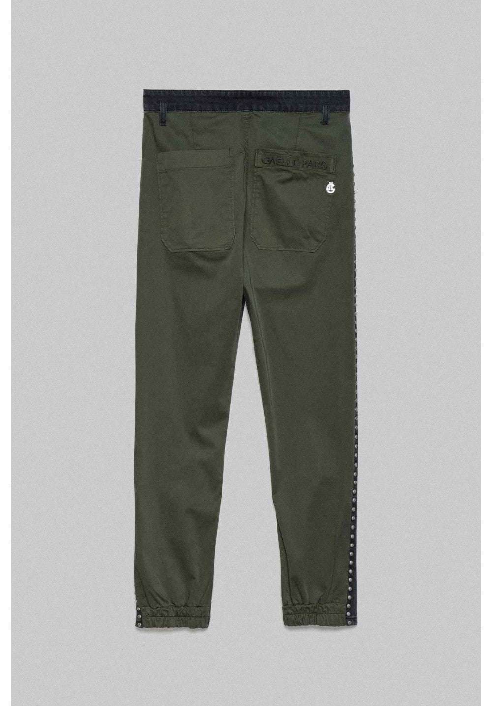Gaelle PARIS - Деним - Army Black - Green Jeans - Love|Labels