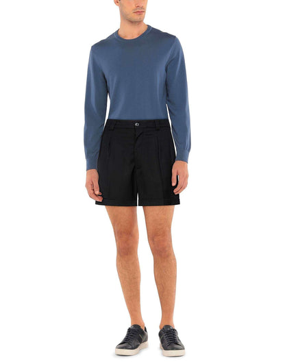Gaelle PARIS - Шорти - Black Bermuda Shorts - Love|Labels