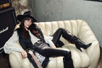 Gaelle PARIS - Панталони - Black Leather Jeans - Love|Labels