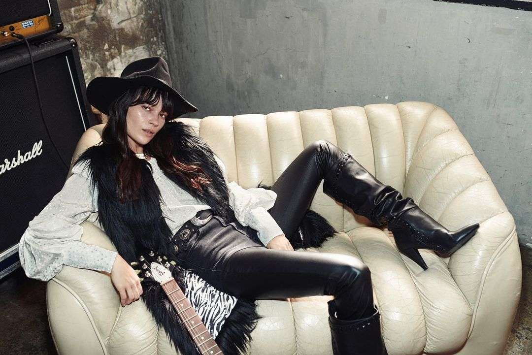 Gaelle PARIS - Панталони - Black Leather Jeans - Love|Labels