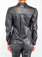 Gaelle PARIS - Ризи - Black Leather Shirt - Love|Labels