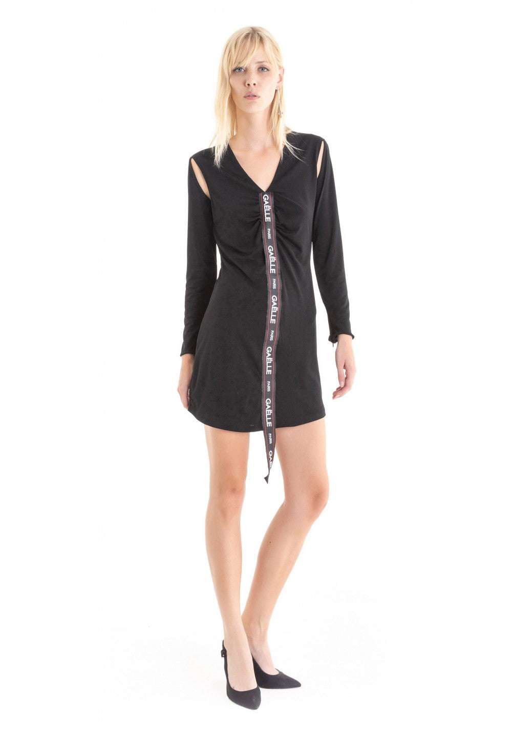 Gaelle PARIS - Рокли - Black Stretch Dress - Love|Labels