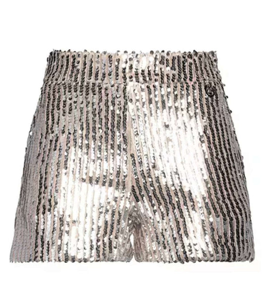 Gaelle PARIS - Шорти - Gold Sequins Shorts - Love|Labels