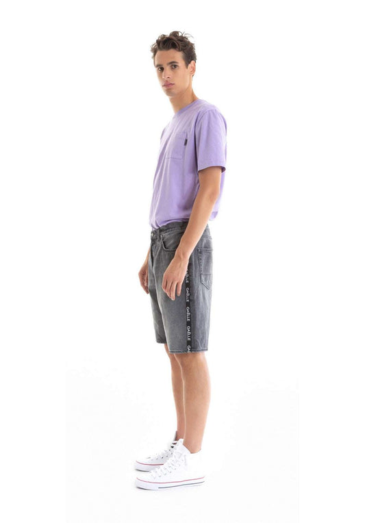 Gaelle PARIS - Шорти - Grey Denim Shorts - Love|Labels