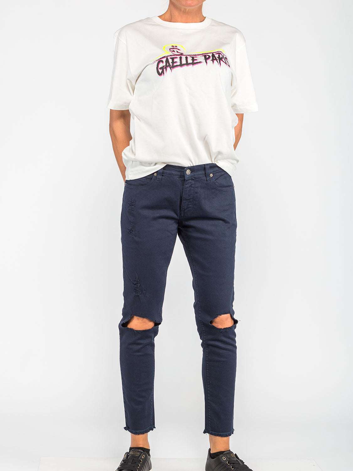 Gaelle PARIS - Деним - Indigo Skinny Jeans - Love|Labels