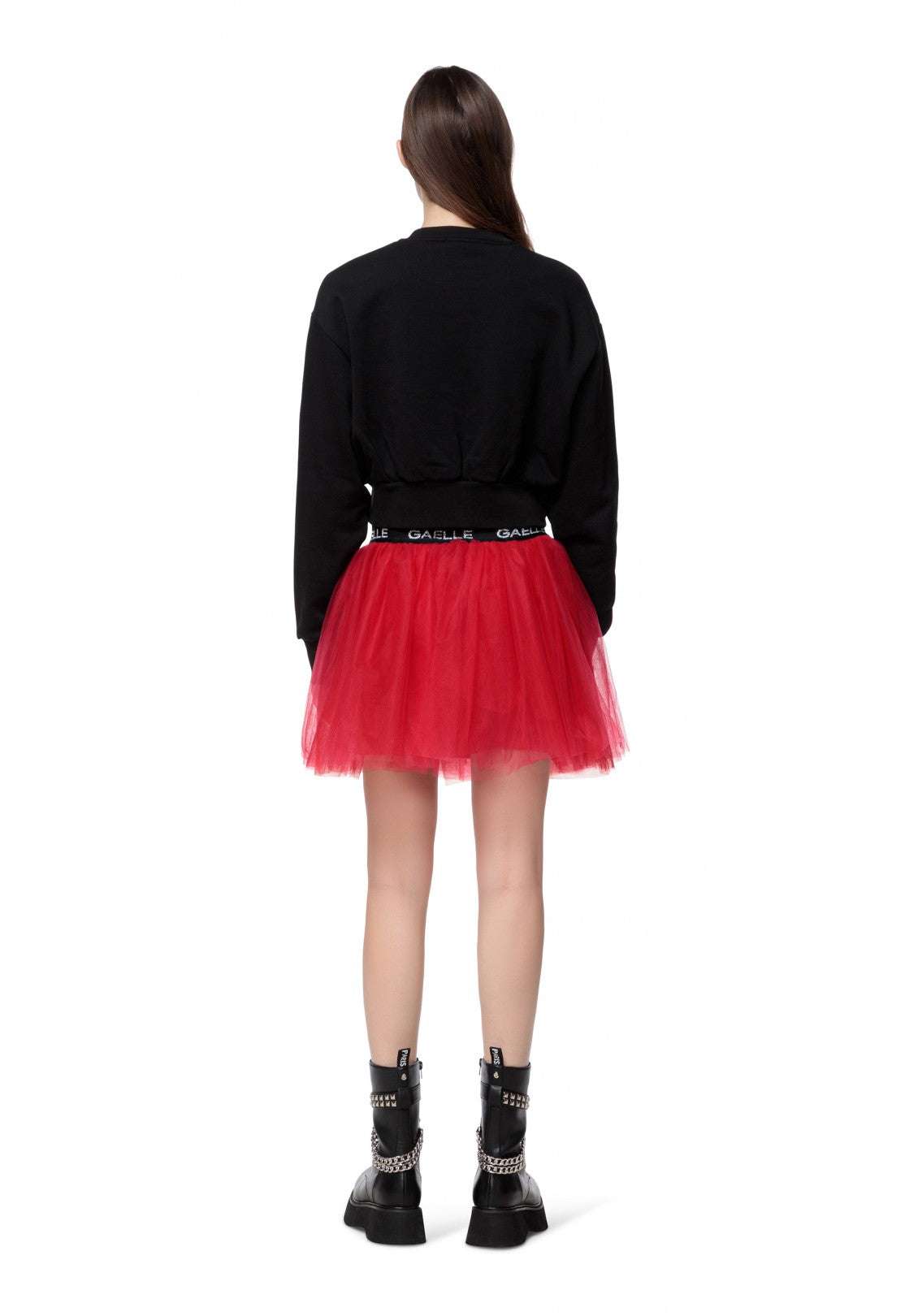 Gaelle PARIS - Поли - Red Tulle Skirt - Love|Labels