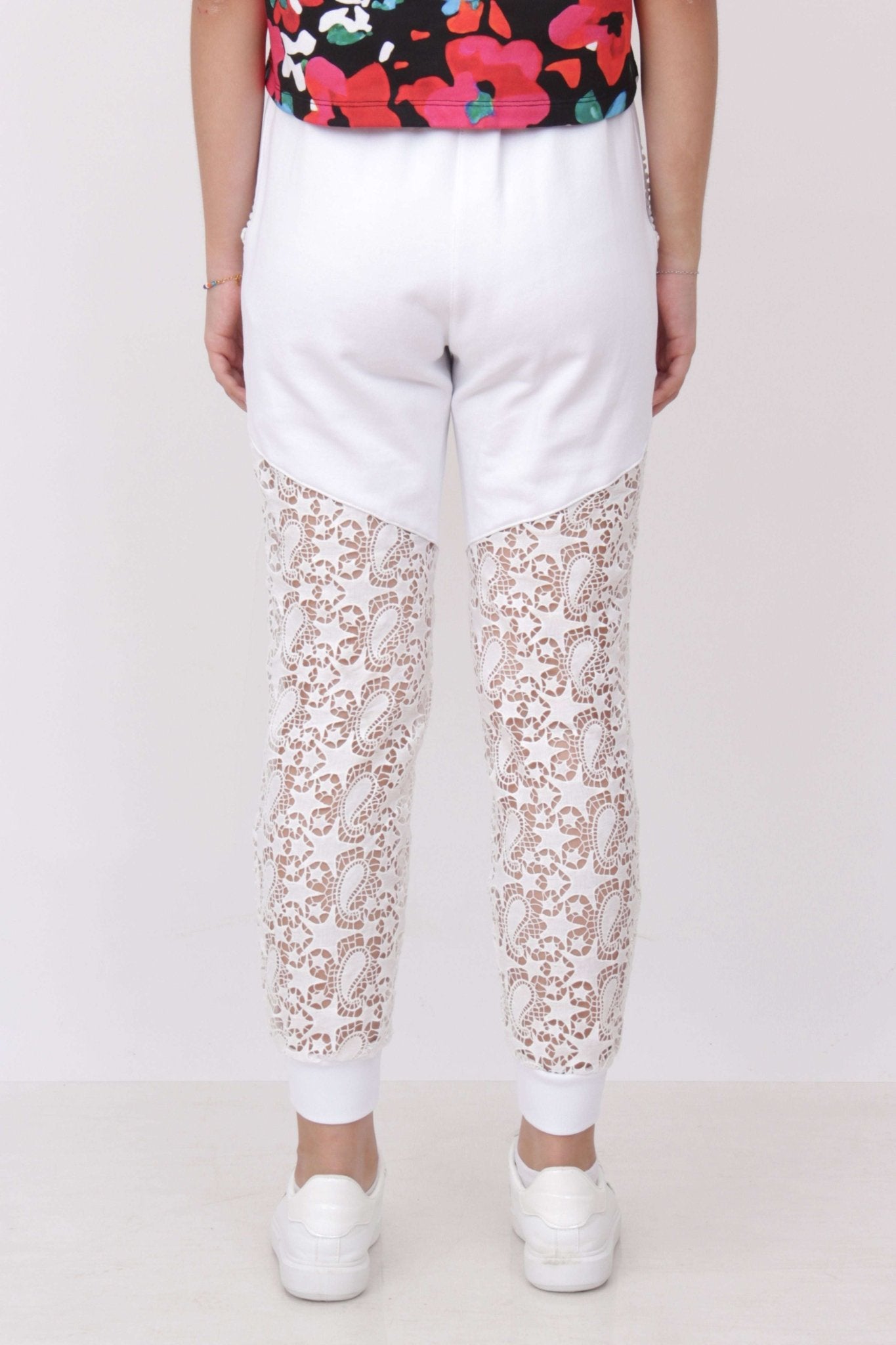 Gaelle PARIS - Панталони - White Joggers - Love|Labels