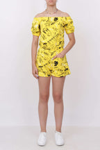 Gaelle PARIS - Шорти - Yellow Print Jumpsuit - Love|Labels