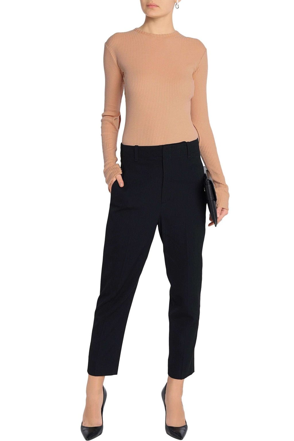 Helmut Lang - Блузи - Nude Long - Sleeve Blouse - Love|Labels