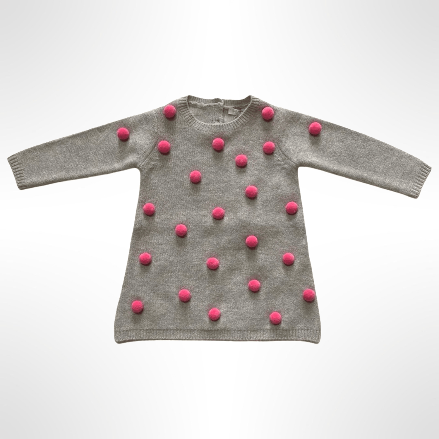 IL Gufo - Блузи - Vestito Lana Pompon Pink - Love|Labels