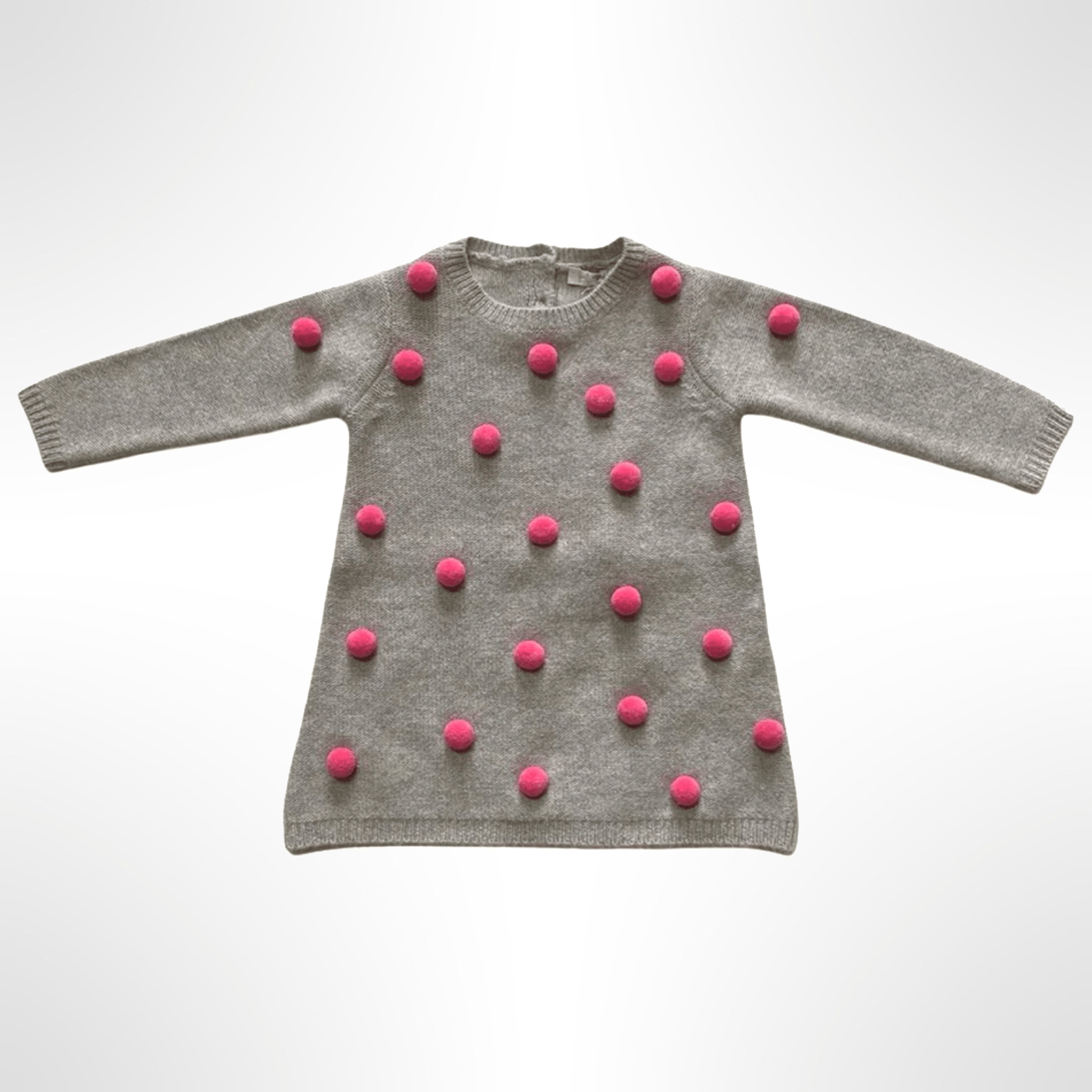 IL Gufo - Блузи - Vestito Lana Pompon Pink - Love|Labels