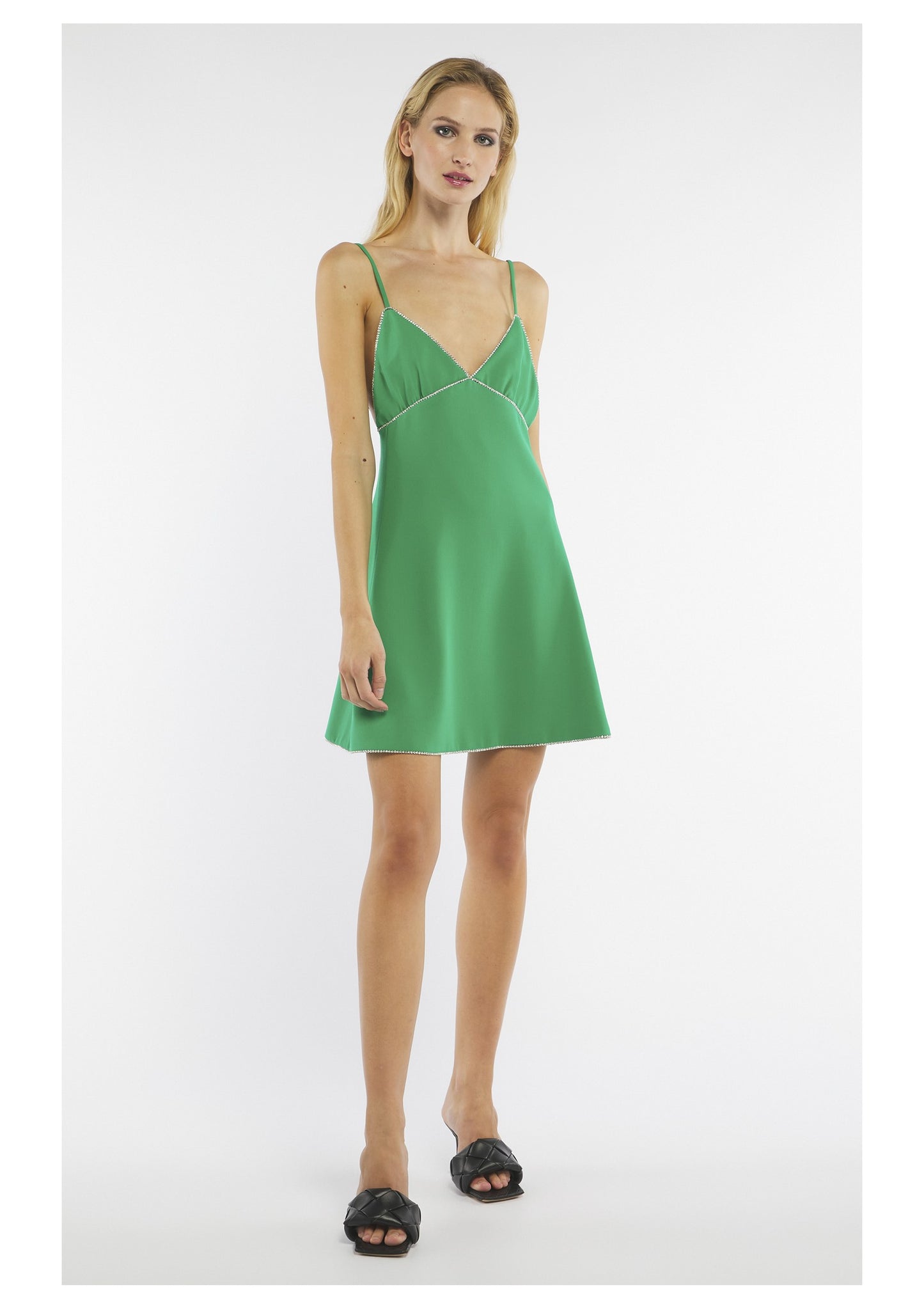 Dress Strass Green