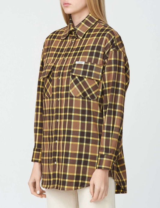Checked Long-SLeeve Shirt