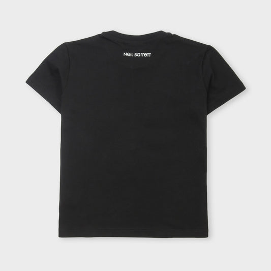 Black Print T-Shirt