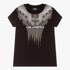 Karl Lagerfeld - Тениски - Black Logo T-Shirt - Love|Labels