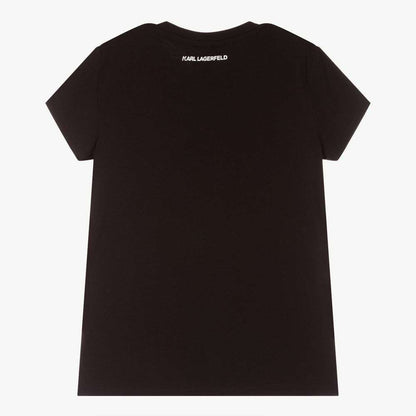 Karl Lagerfeld - Тениски - Black Logo T-Shirt - Love|Labels