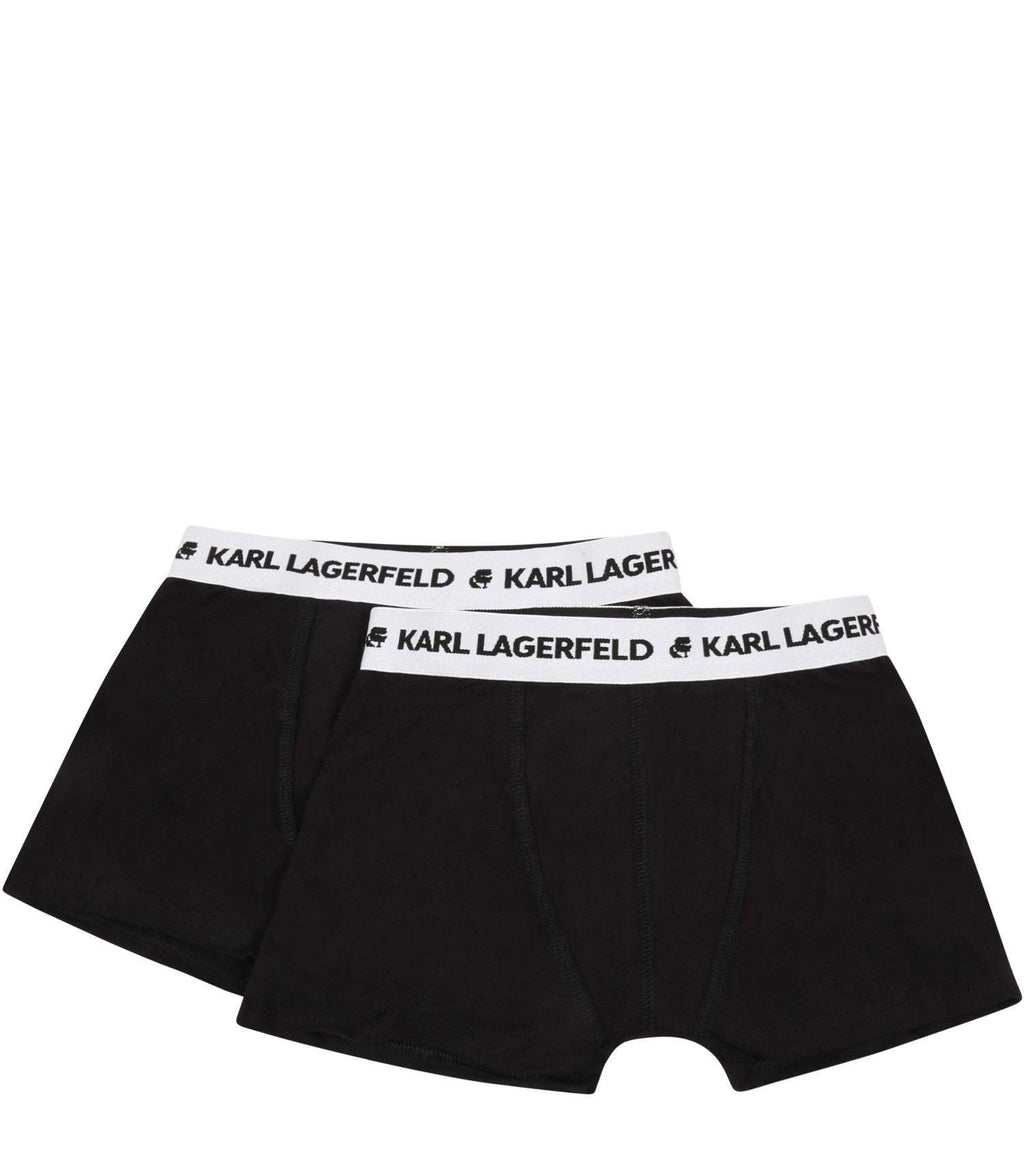 Karl Lagerfeld - Аксесоари - Други - Logo - Waistband Boxers Set of 2 - Love|Labels