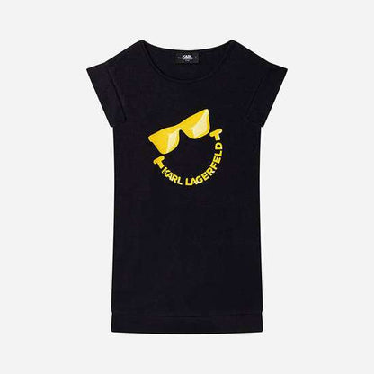 Karl Lagerfeld - Рокли - Smiley Short Sleeved Dress - Love|Labels