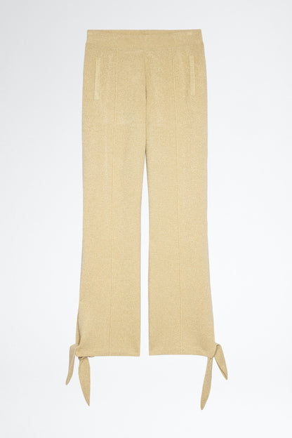 Gold Chill Lurex Pants