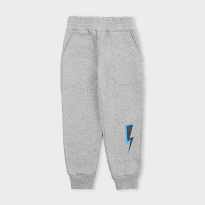 Lightning Bolt Track Pants Grey