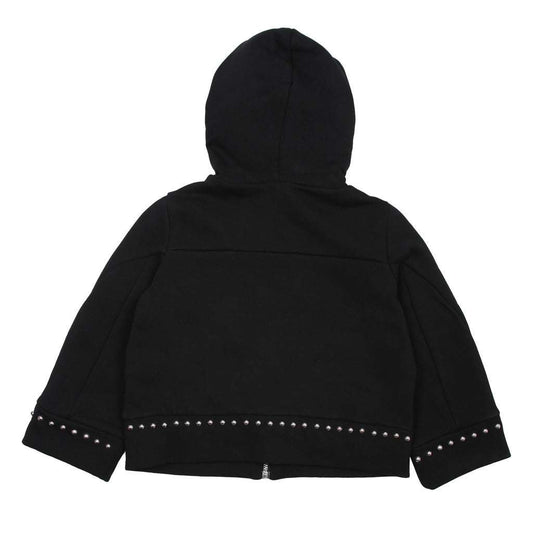 Black Zipped Sweatshirt
