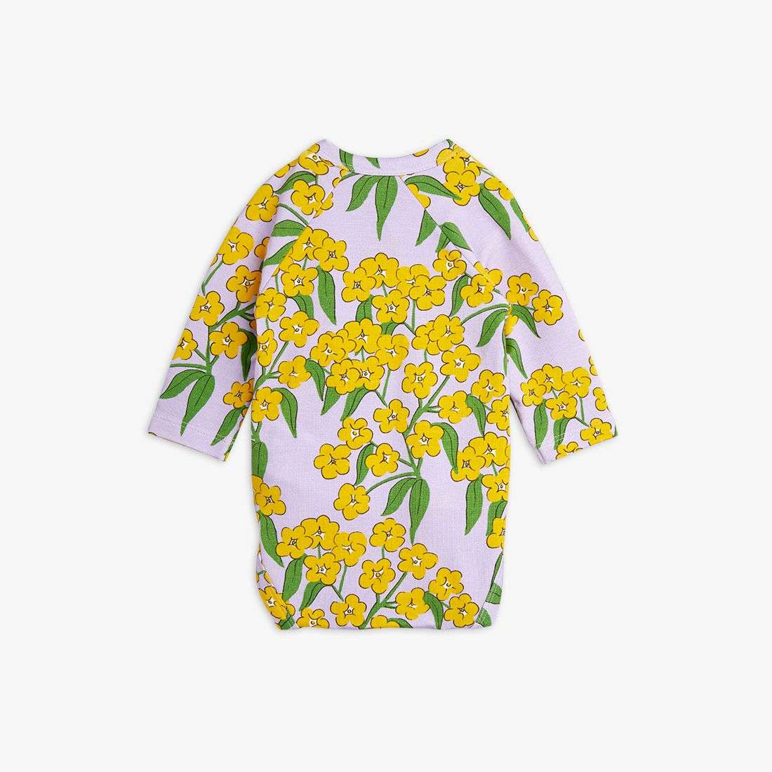 Mini Rodini - Ромпери - Alpine Flowers Wrap Body - Love|Labels