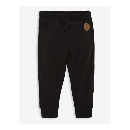 Mini Rodini - Панталони - Black Polar Joggers - Love|Labels