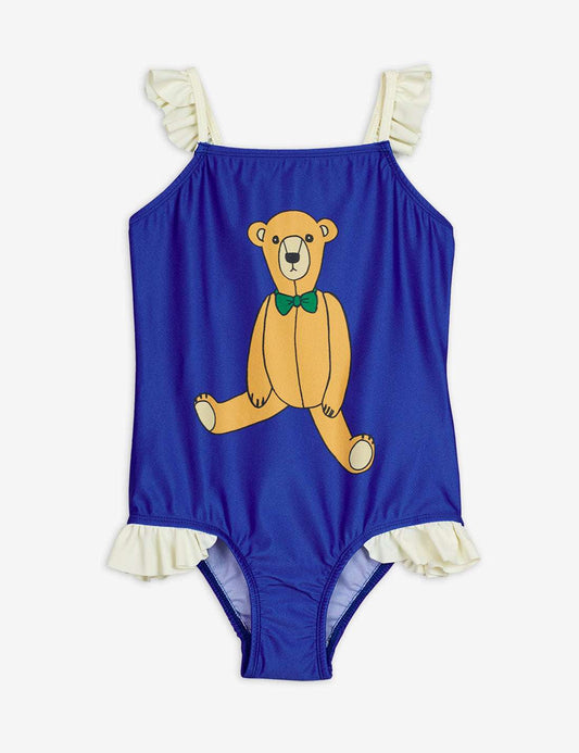 Mini Rodini - Бански - Blue Print Swimsuit - Love|Labels