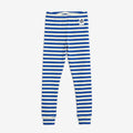 Mini Rodini - Клинове - Blue Stripe Ribbed Leggings - Love|Labels