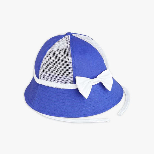 Mini Rodini - Аксесоари - Шапки - Bow Sun Hat - Love|Labels