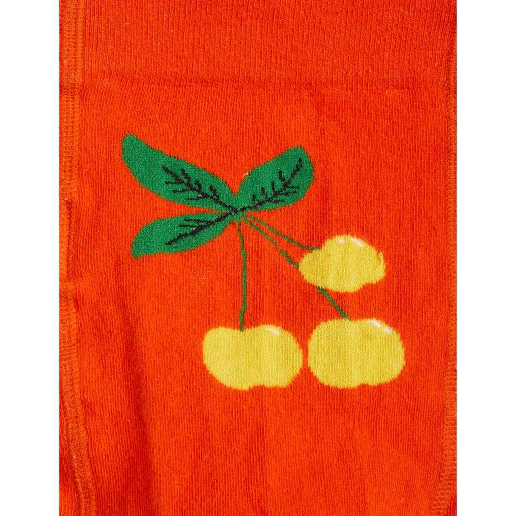 Mini Rodini - Аксесоари - Други - Cherry Anti - Slip Baby Tights - Love|Labels