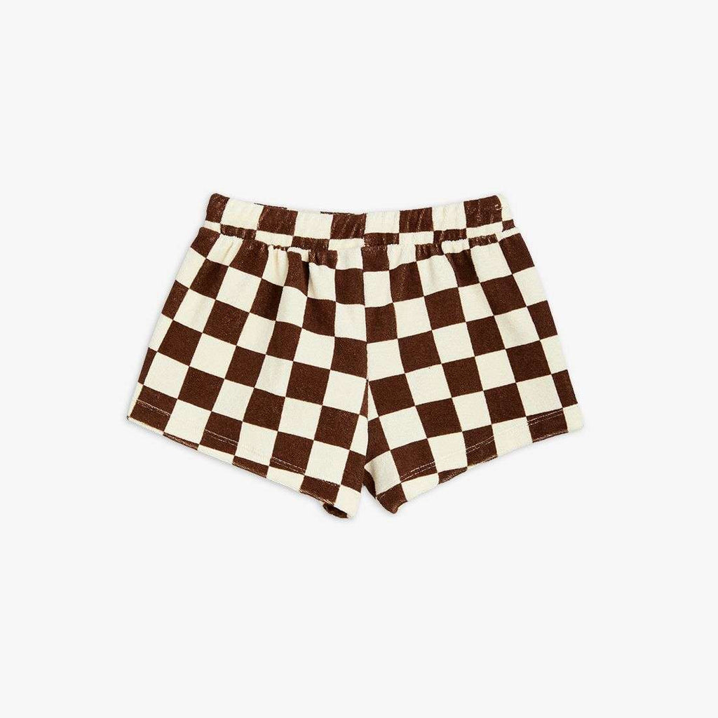 Mini Rodini - Шорти - Chess Check Terry Shorts - Love|Labels