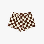 Mini Rodini - Шорти - Chess Check Terry Shorts - Love|Labels