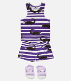 Mini Rodini - Потници - Crocodile Tank Top Purple - Love|Labels