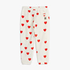 Mini Rodini - Панталони - Hearts Fleece Trousers - Love|Labels