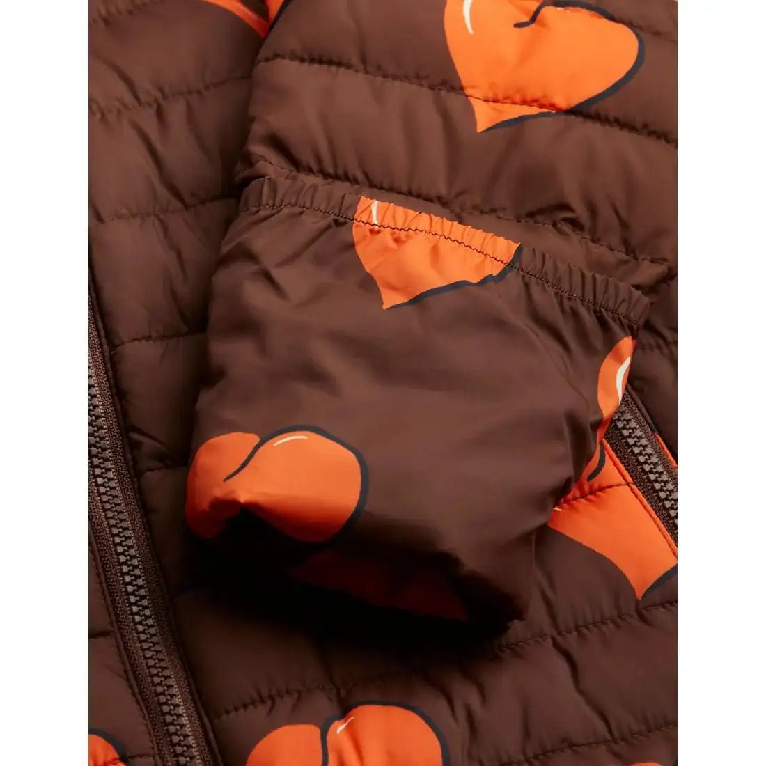 Mini Rodini - Якета - Hearts Padded Baby Overall - Love|Labels