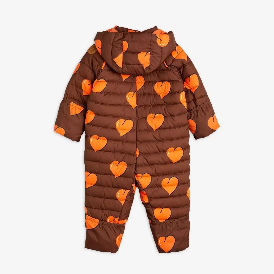 Mini Rodini - Якета - Hearts Padded Baby Overall - Love|Labels