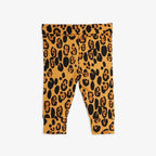 Mini Rodini - Клинове - Leopard Newborn Leggings - Love|Labels