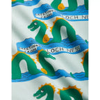 Mini Rodini - Ромпери - Loch Ness Long - Sleeve Bodysuit - Love|Labels