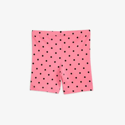 Mini Rodini - Клинове - Polka Dot Biker Shorts Pink - Love|Labels