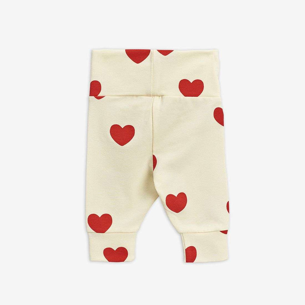 Mini Rodini - Клинове - Red Hearts Leggings - Love|Labels