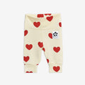 Mini Rodini - Клинове - Red Hearts Leggings - Love|Labels
