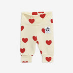 Mini Rodini - Клинове - Red Hearts Leggings - Love|Labels