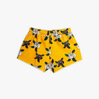 Mini Rodini - Шорти - Rose Velour Shorts Yellow - Love|Labels