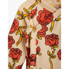 Mini Rodini - Ромпери - Roses Wrap Bodysuit Red - Love|Labels
