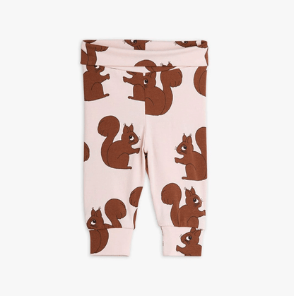 Mini Rodini - Клинове - Squirrel Newborn Leggings - Love|Labels