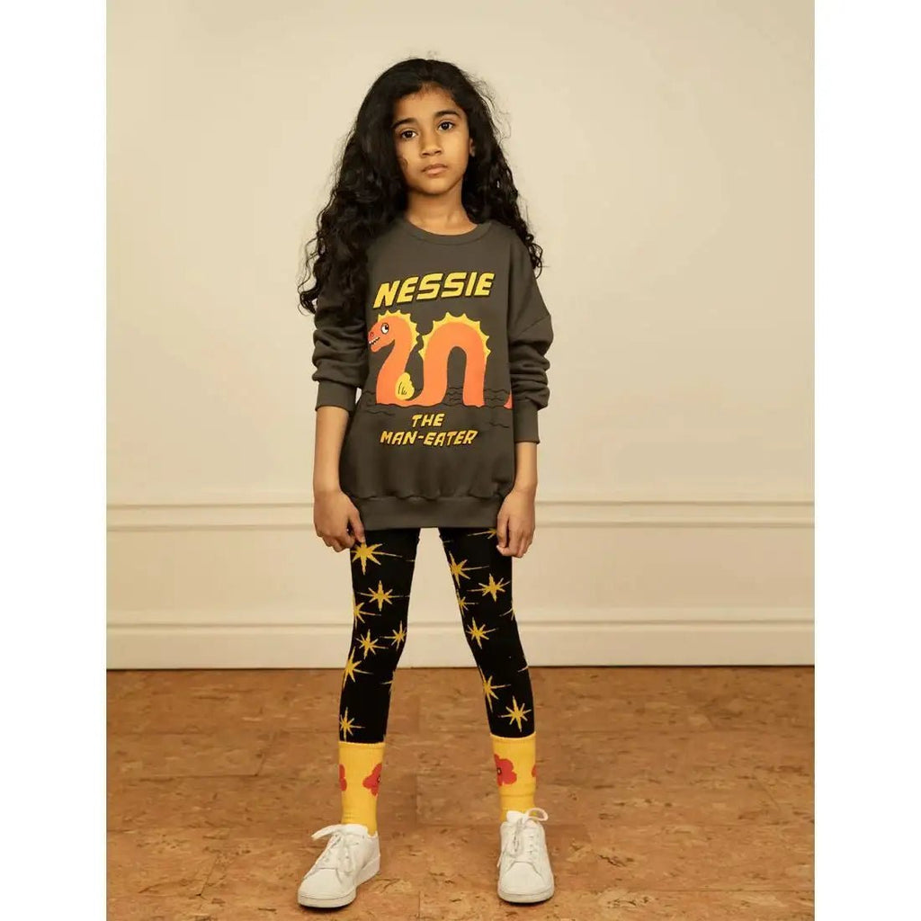 Mini Rodini - Аксесоари - Други - Stars Tights Black - Love|Labels