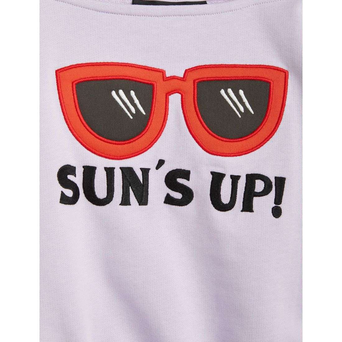 Mini Rodini - Блузи - Sun's Embroidered Sweatshirt - Love|Labels