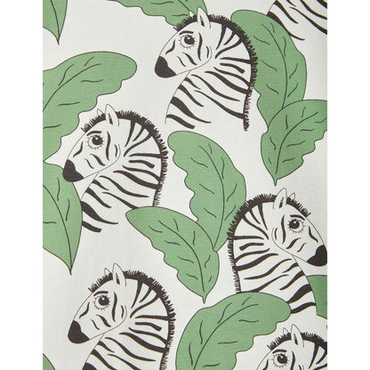 Mini Rodini - Тениски - Zebra T-Shirt Green - Love|Labels