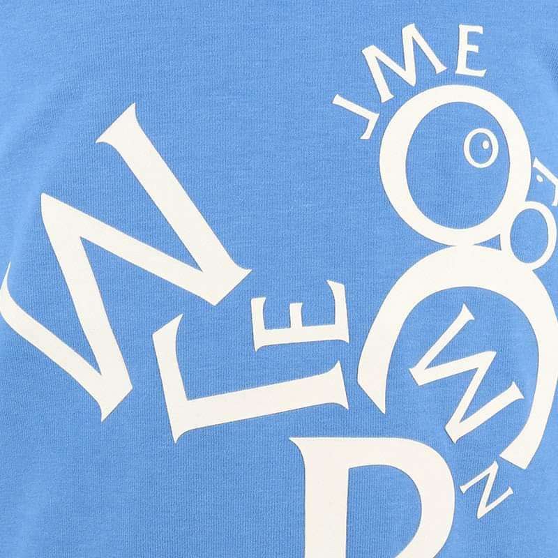MONCLER - Блузи - Blue Print T-shirt - Love|Labels